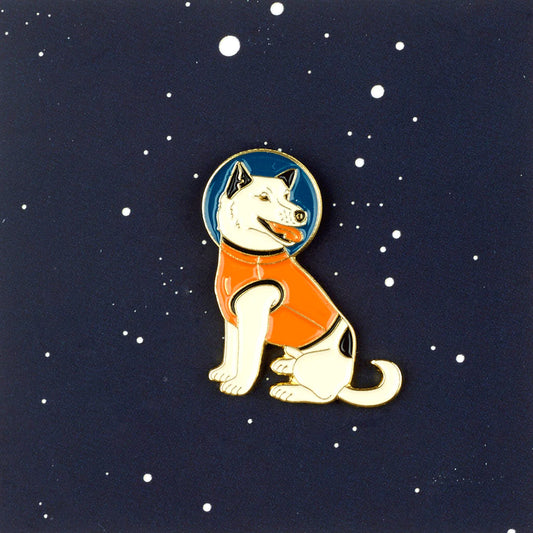 Pin: Space Dog Belka