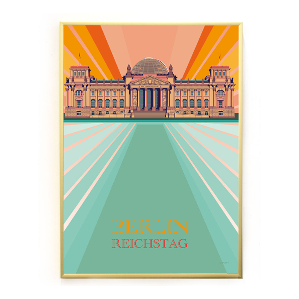 Berlin Poster: Reichstag