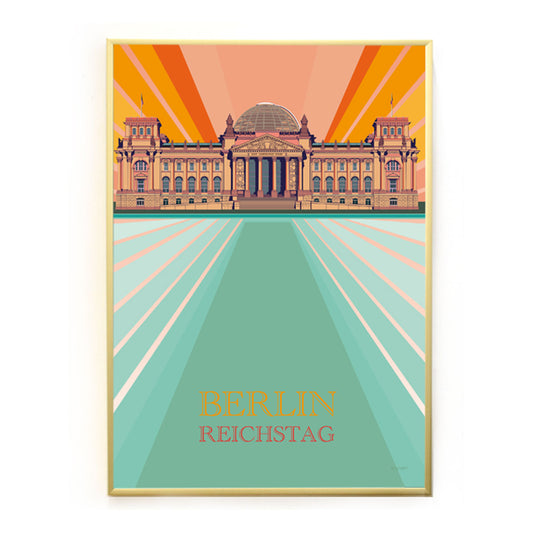 Berlin Poster: Reichstag