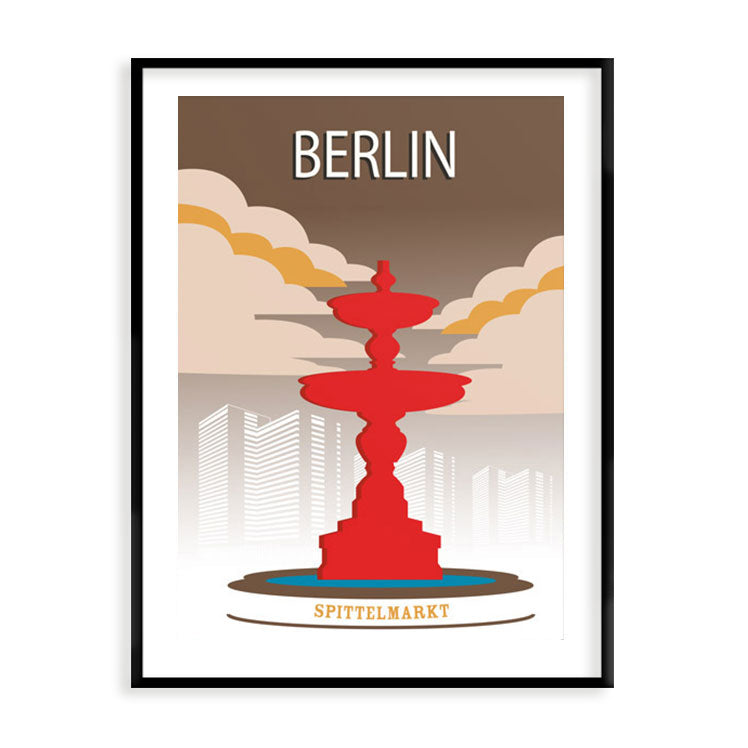 Berlin Poster: Spittelmarkt