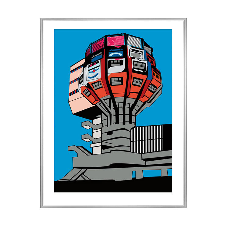 Berlin Poster: Bierpinsel
