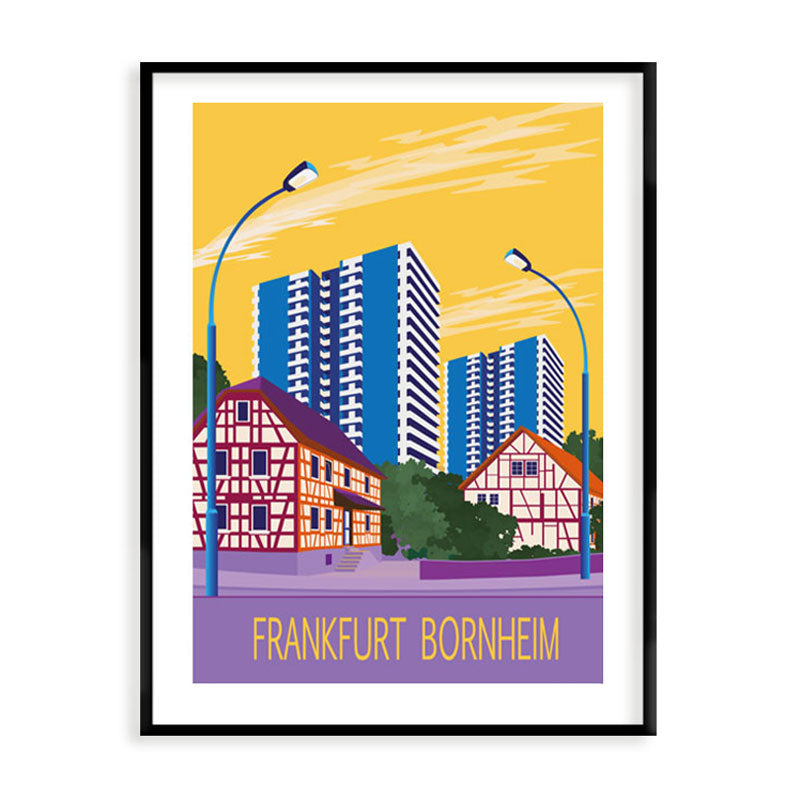 Frankfurt Poster: Bornheim