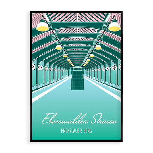 Berlin Poster: Eberswalder Strasse