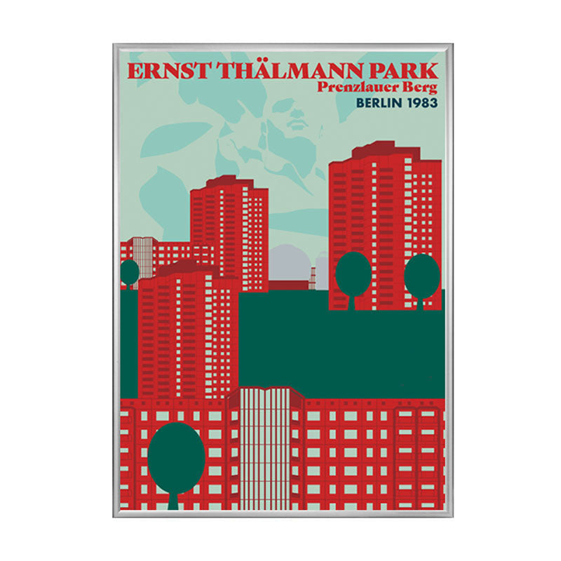 Berlin Poster: Ernst Thälmannpark