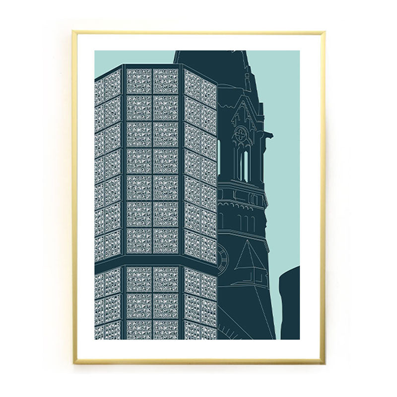Berlin Poster: Gedächtniskirche