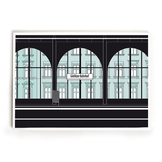 Berlin Poster: Görlitzer Bahnhof