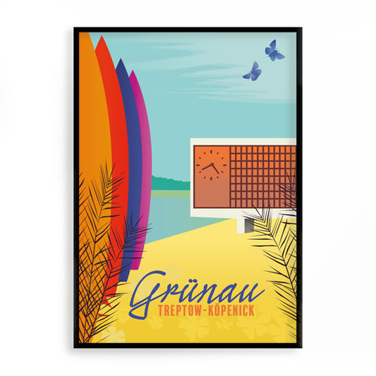 Berlin Poster: Grünau