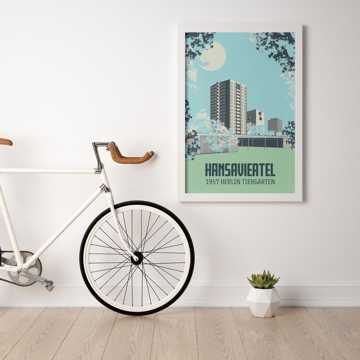 Berlin Poster: Hansaviertel