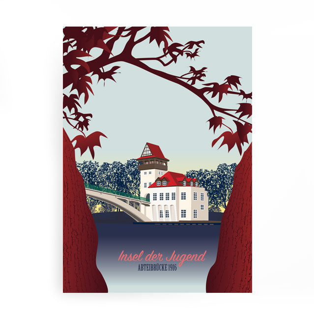 Berlin Poster: Insel der Jugend