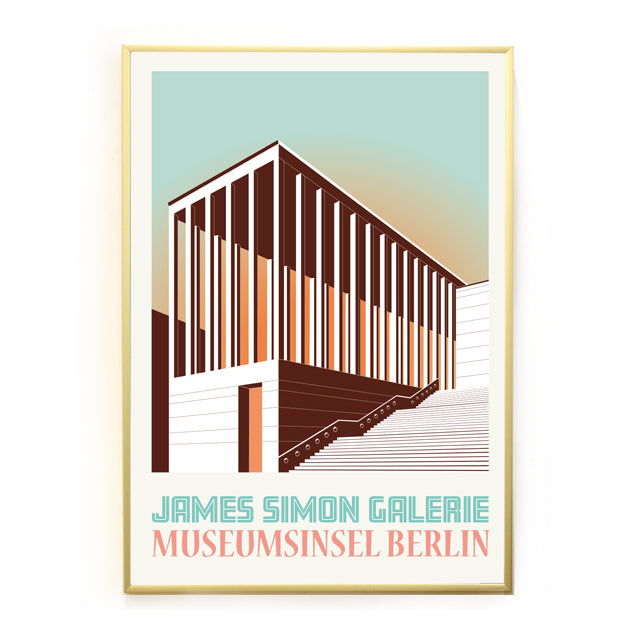 Berlin Poster: James Simon Galerie