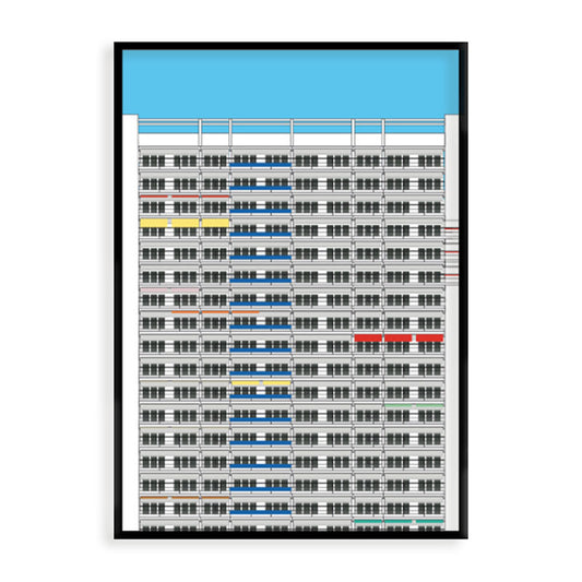 Berlin Poster: Leipziger Strasse