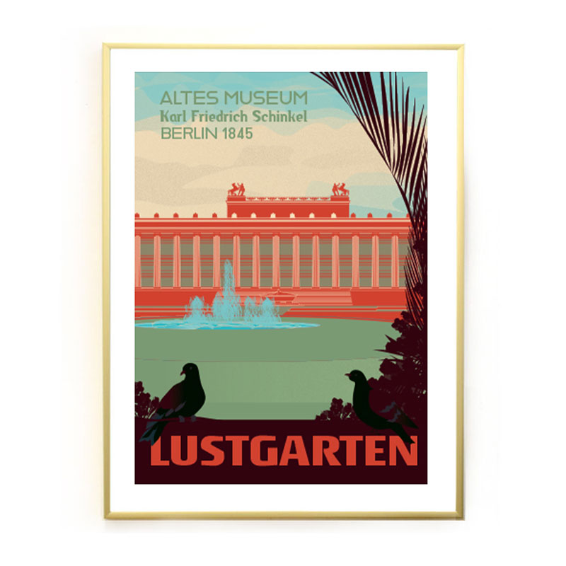 Berlin Poster: Lustgarten