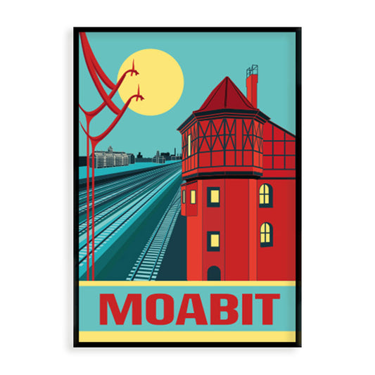 Berlin Poster: Moabit