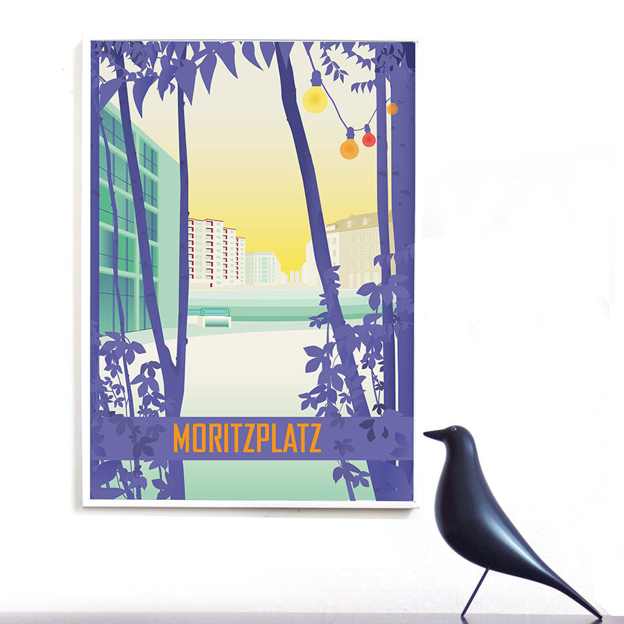 Berlin Poster: Moritzplatz