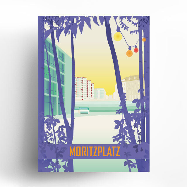 Berlin Poster: Moritzplatz