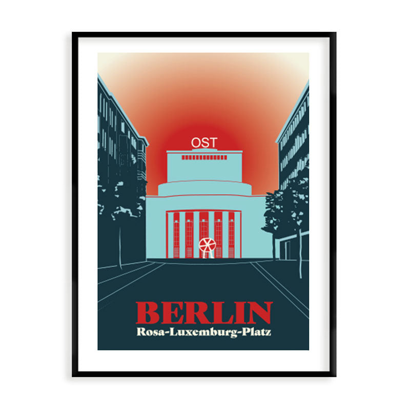 Poster: Rosa Luxemburg Platz