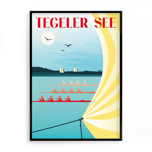 Berlin Poster: Tegeler See
