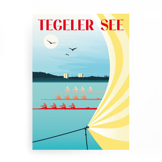 Postcard: Lake Tegel