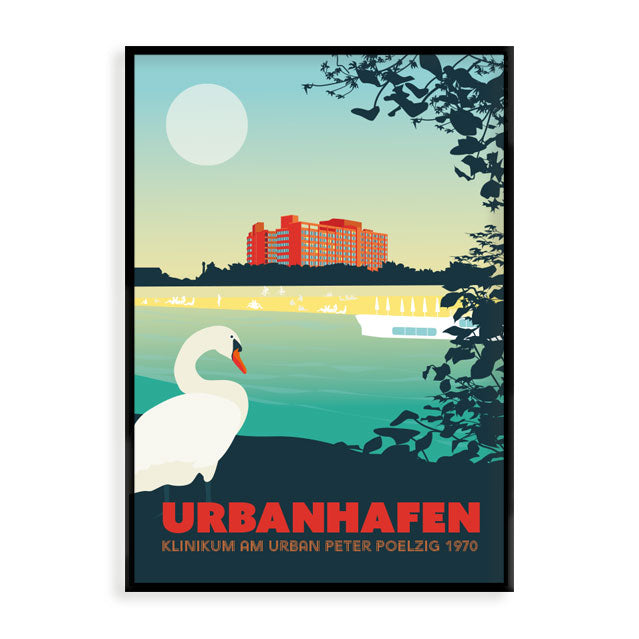 Berlin Poster: Urbanhafen