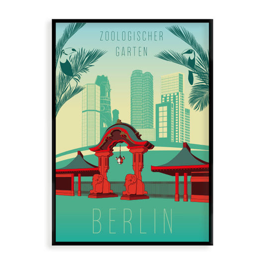 Berlin Poster: Zoologischer Garten
