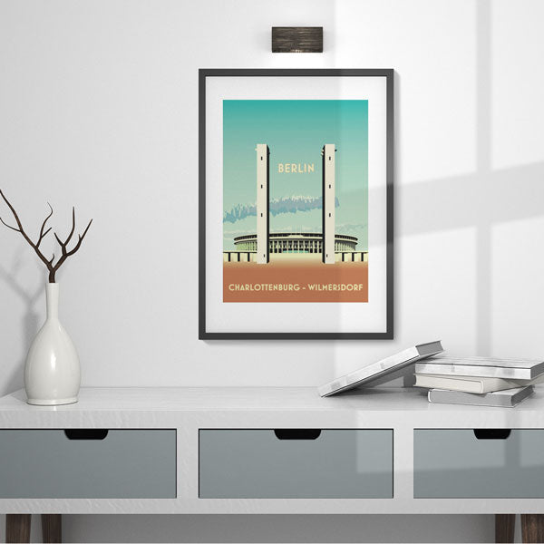 Berlin Poster: Charlottenburg-Wilmersdorf