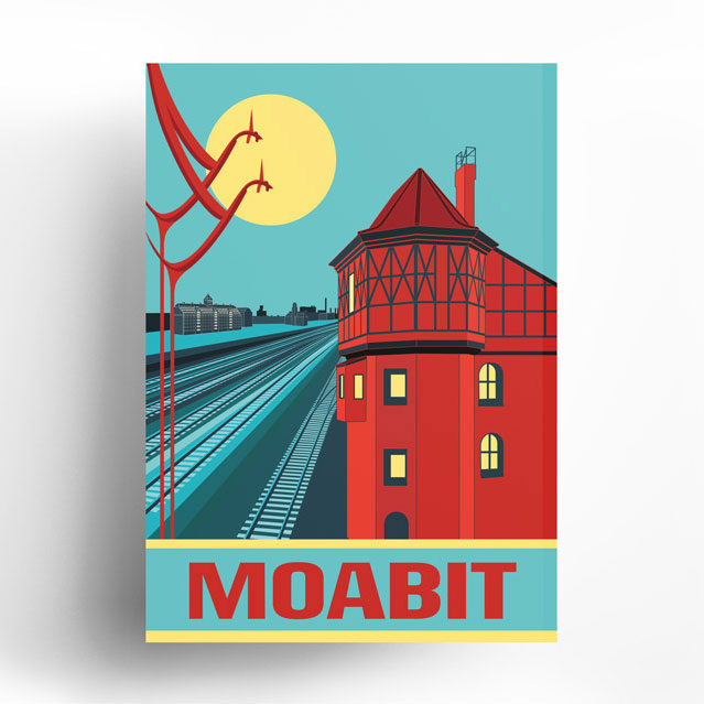 Berlin Poster: Moabit