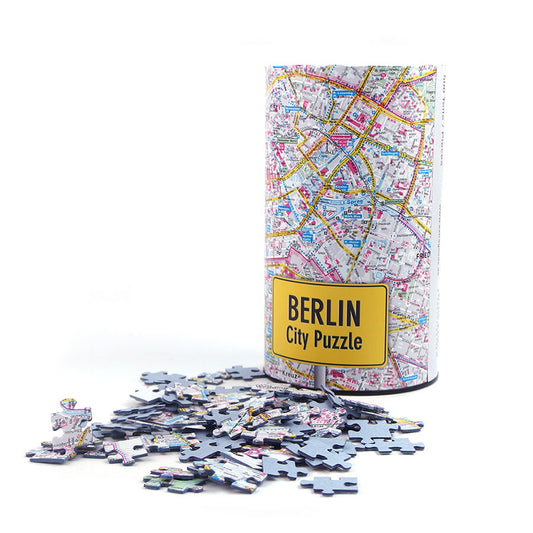 Berlin city map puzzle