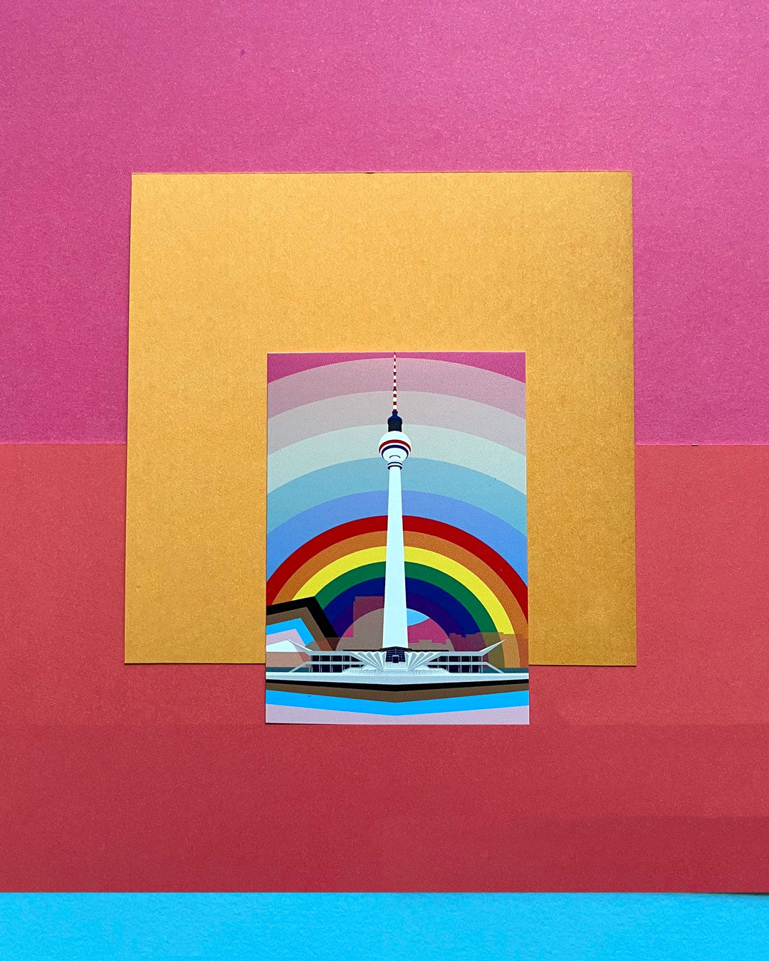 Sticker: Fernsehturm Pride
