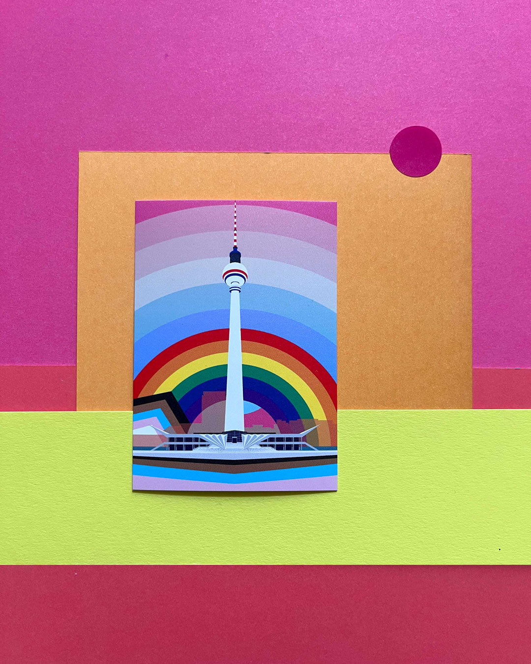 Sticker: Fernsehturm Pride