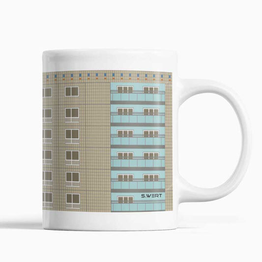 Tasse: Plattenbau QP „Karl-Marx Allee“