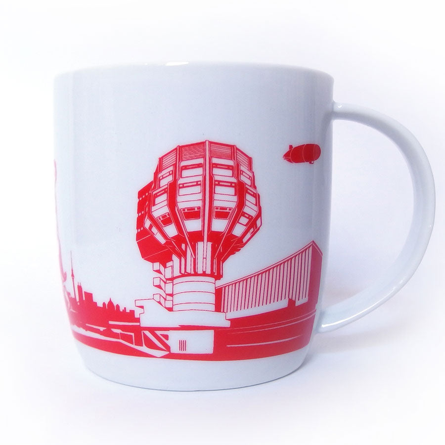 Tasse: Berlin Rot