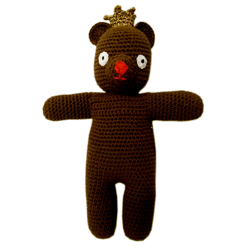 Handmade crochet donut bear