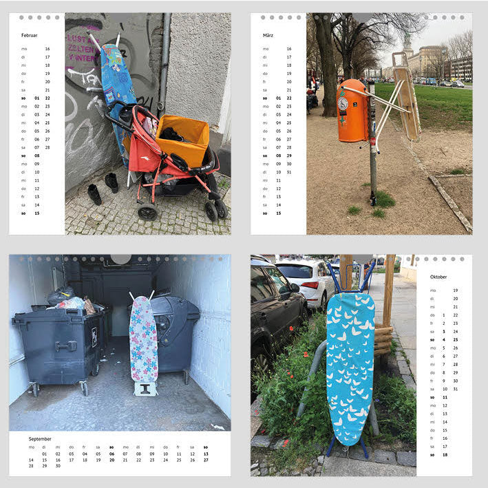 Kalender 2026: Berliner Bügelbretter