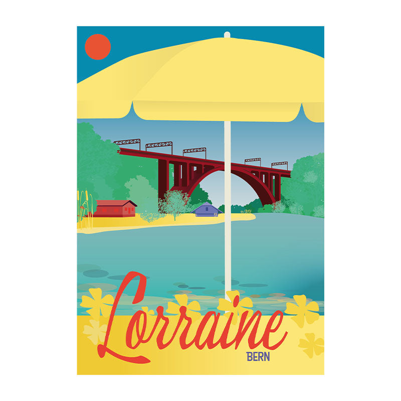 Postkarte: Bern Lorraine