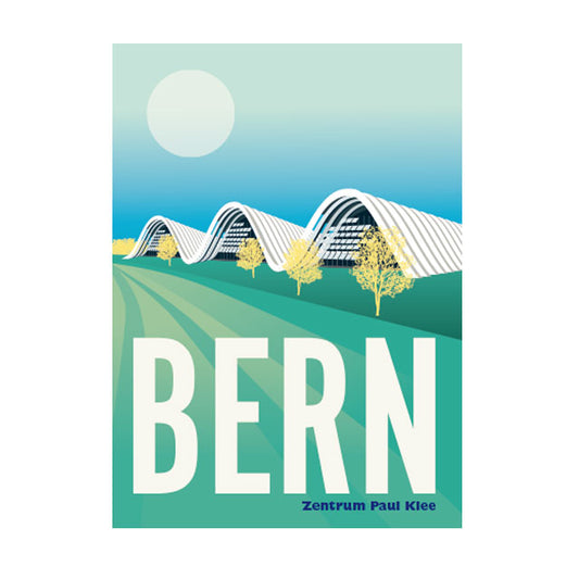 Postkarte: Bern Zentrum Paul Klee