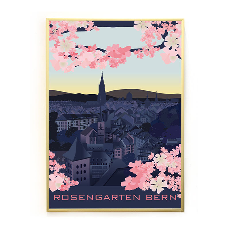 Bern Poster: Rosengarten
