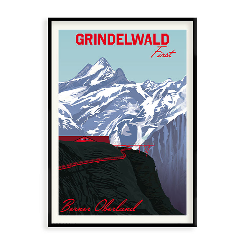 Grindelwald Poster: Berner Oberland