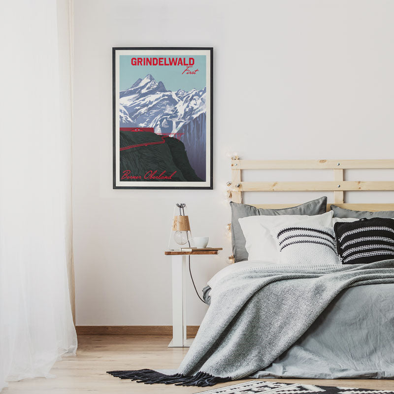 Grindelwald Poster: Berner Oberland