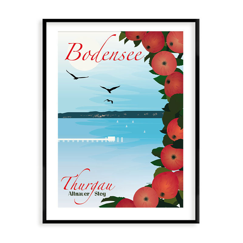 Thurgau Poster: Bodensee