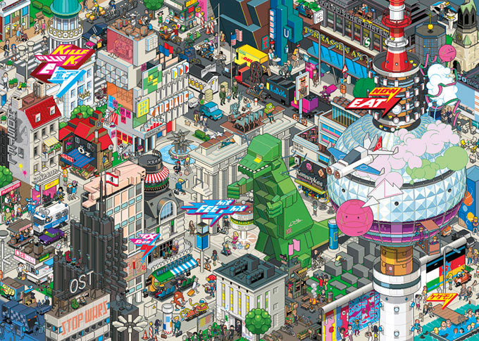 Berlin Jigsaw Puzzle eBoy Pixorama 