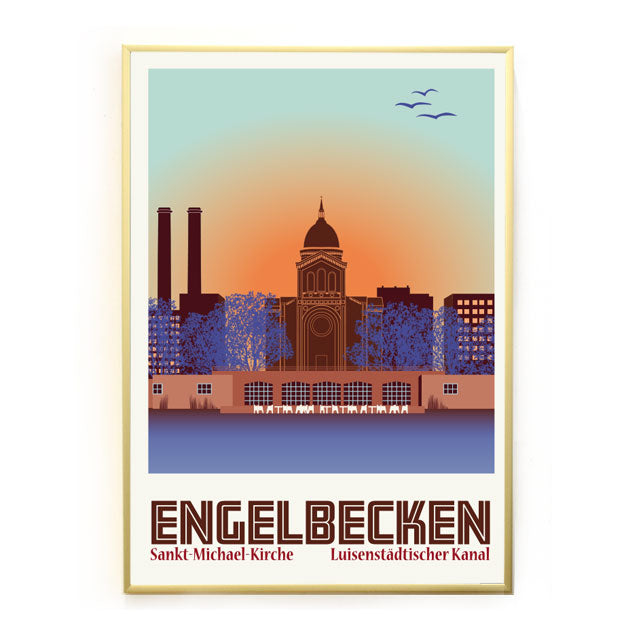 Berlin Poster: Engelbecken