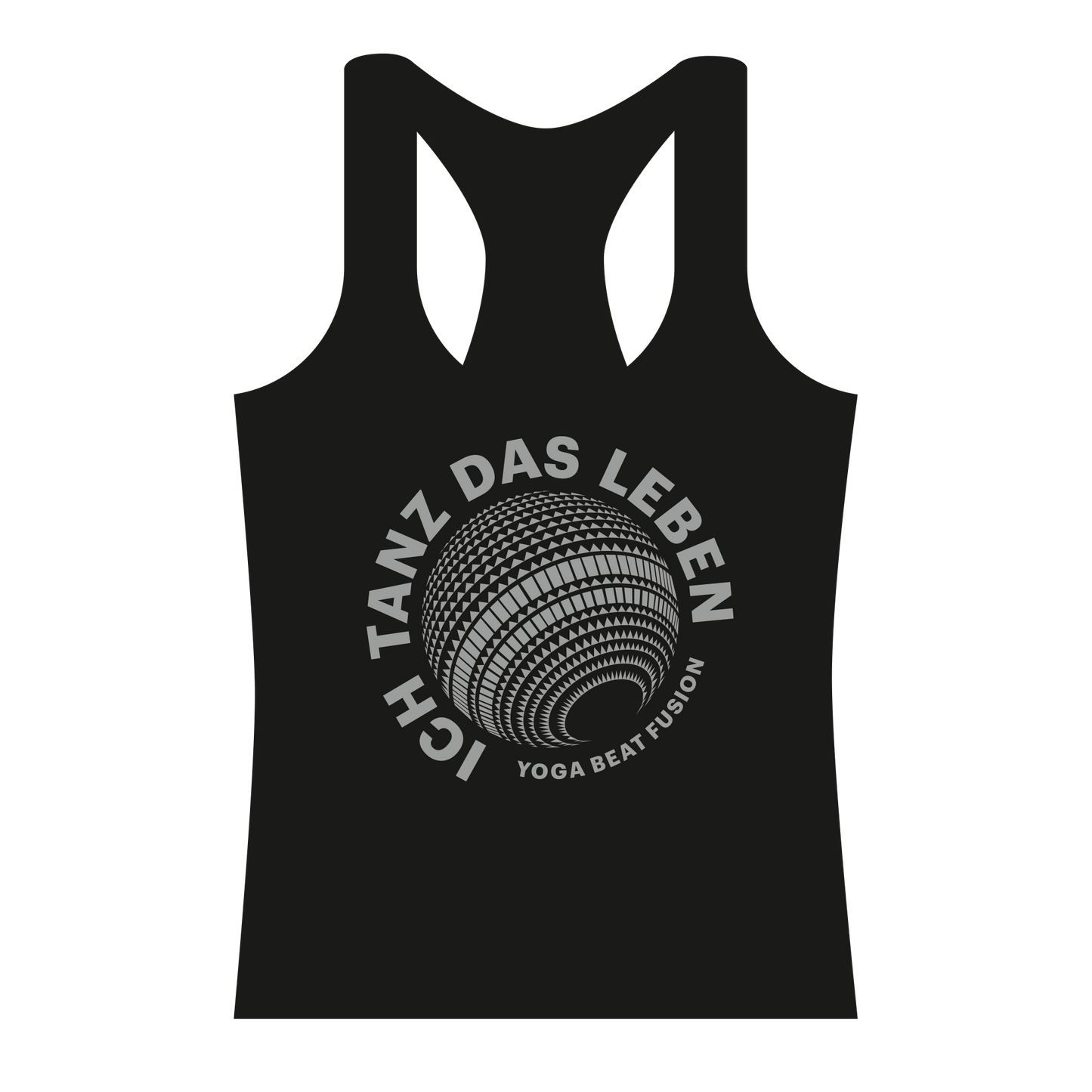 Iconic Yoga Top: ICH TANZ DAS LEBEN