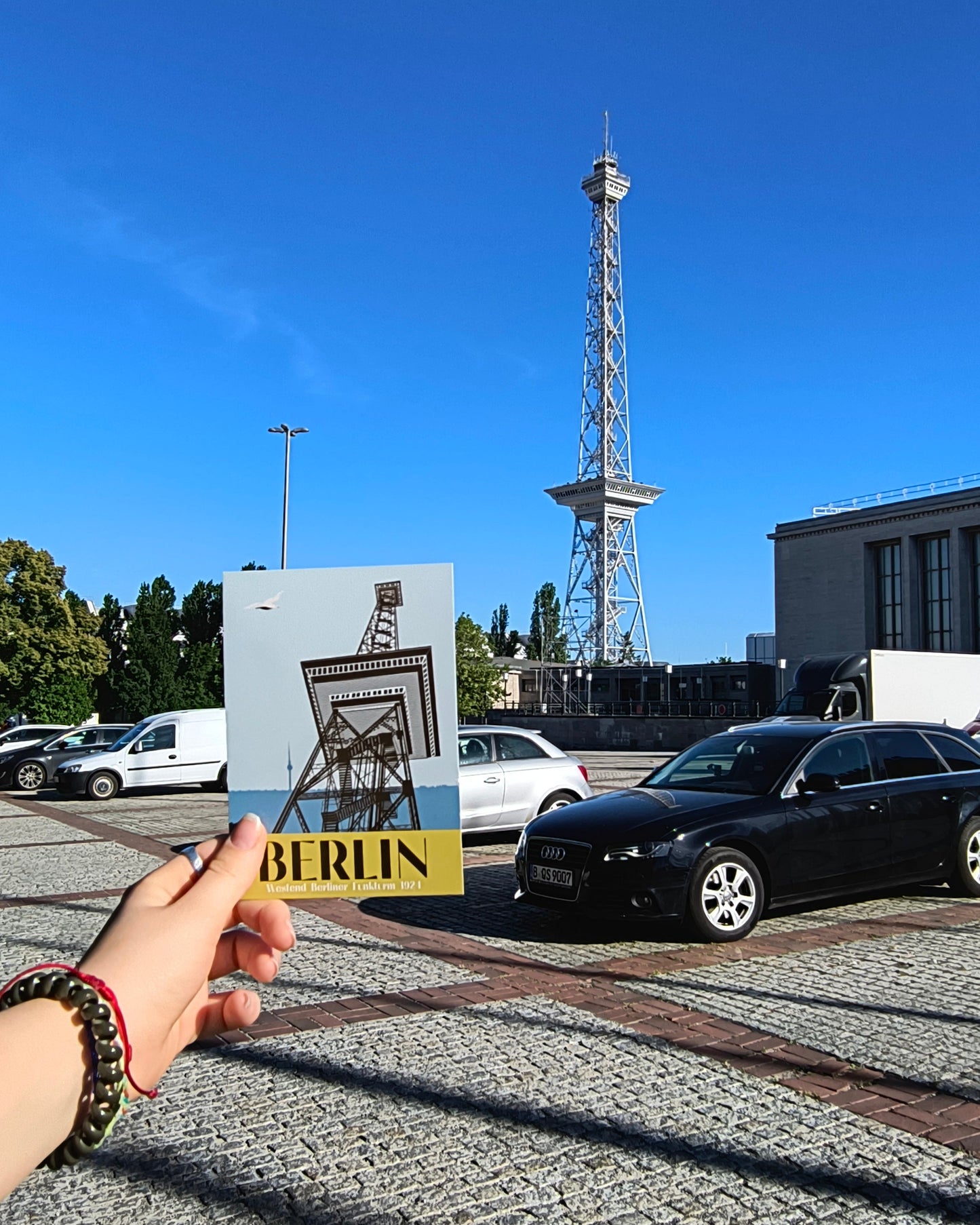 Postcard: radio tower 1924