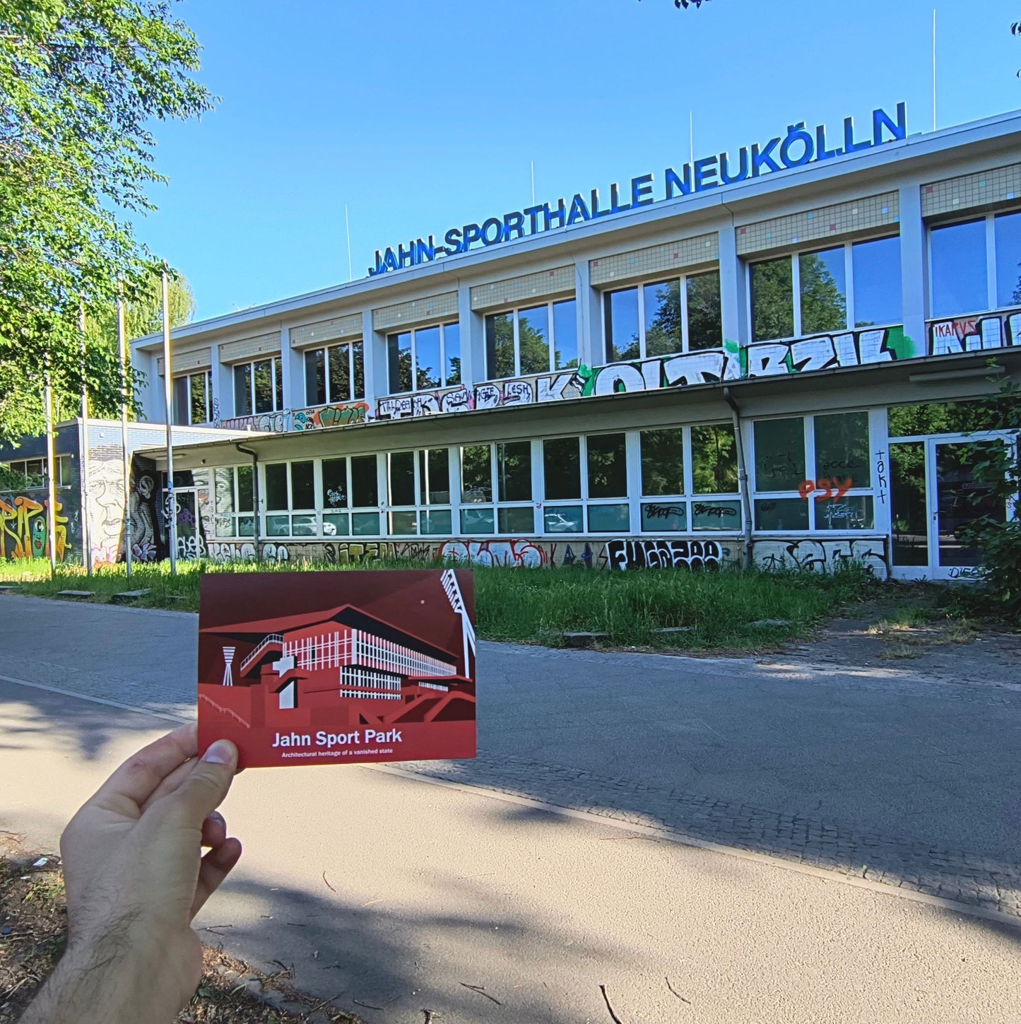 Postkarte: Jahn Sport Park