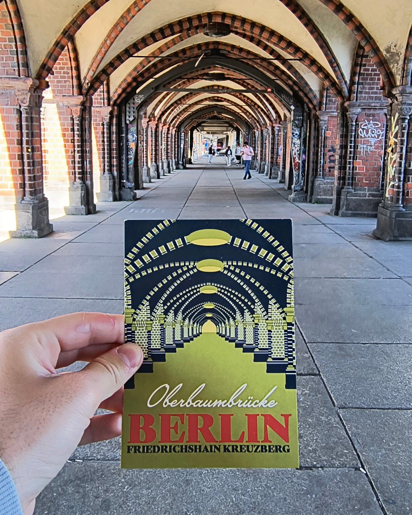 Postkarte: Oberbaumbrücke