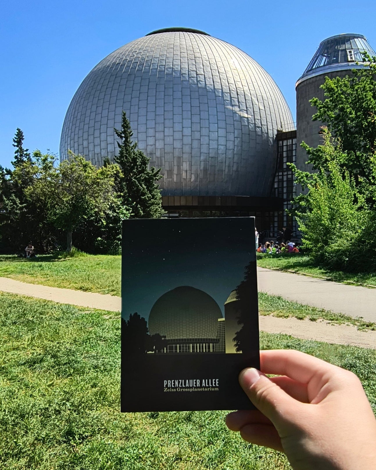 Postkarte: Planetarium