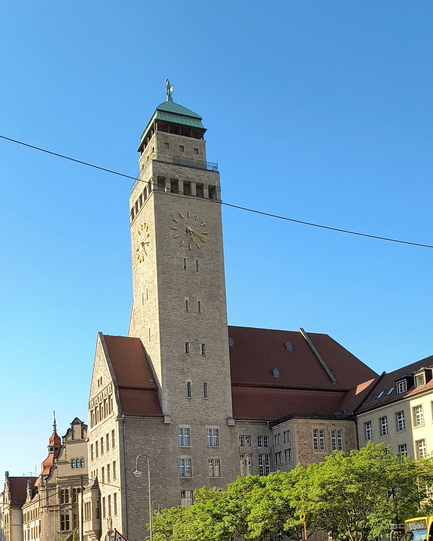 Postcard: Town Hall Neukölln