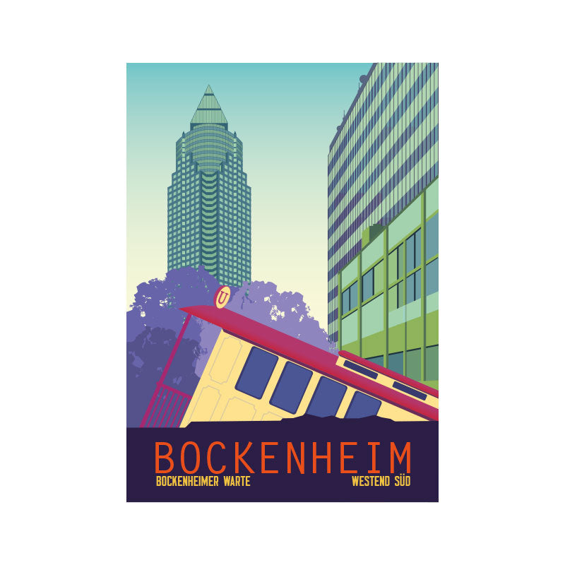 Frankfurt Poster: Bockenheim