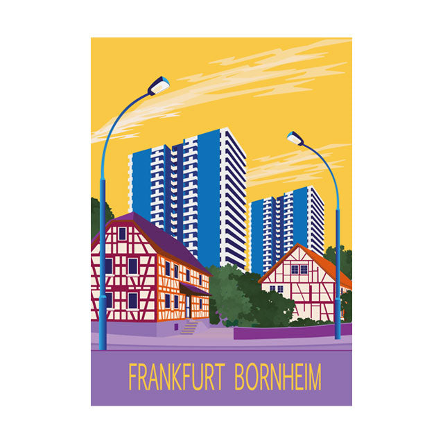 Frankfurt Poster: Bornheim