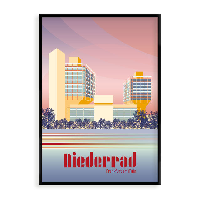 Frankfurt Poster: Niederrad